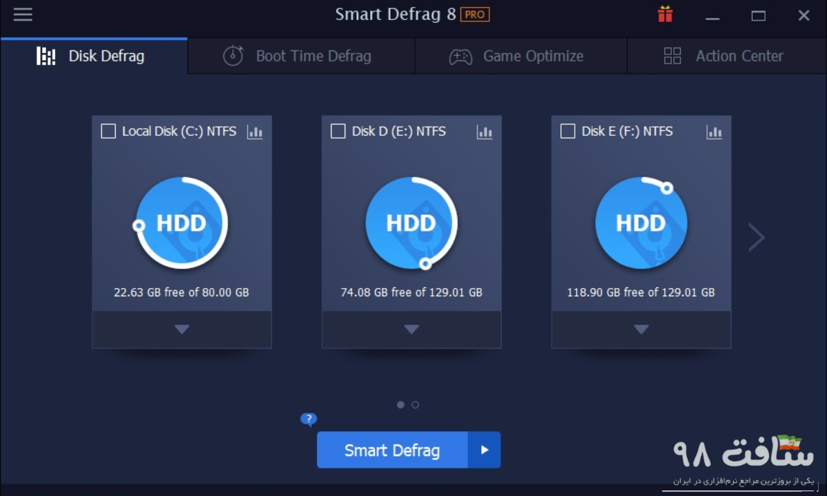 دانلود IObit Smart Defrag Pro آخرین نسخه
