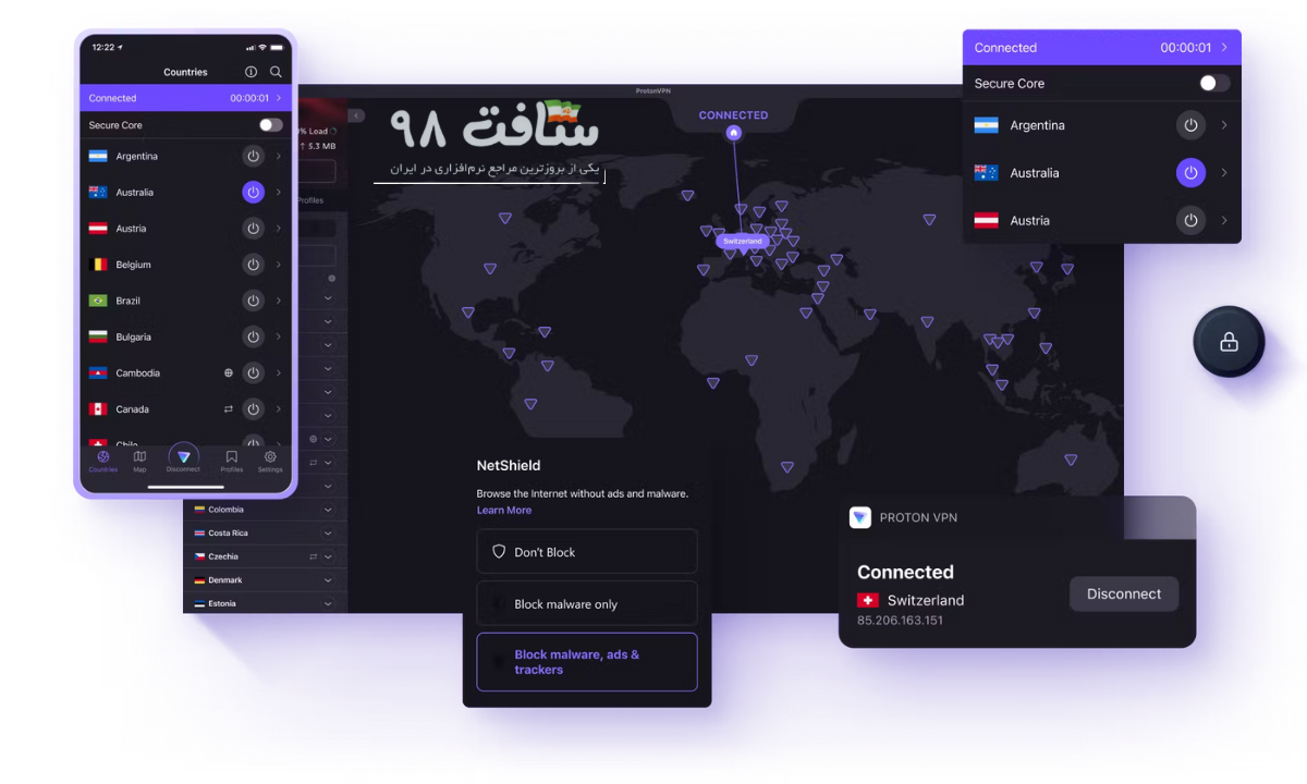 دانلود proton vpn با لینک مستقیم