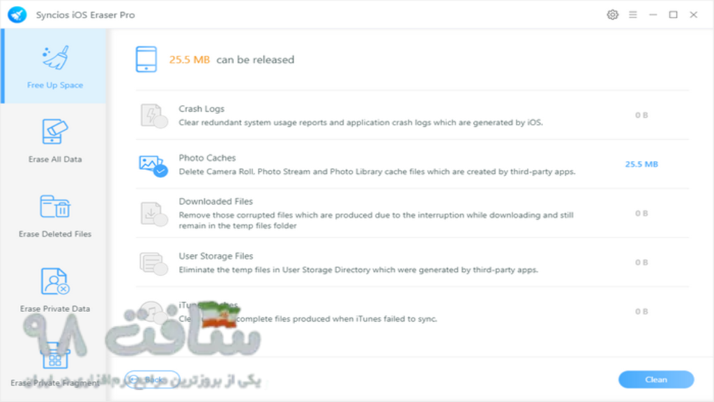 Syncios iOS Eraser Pro Free Download