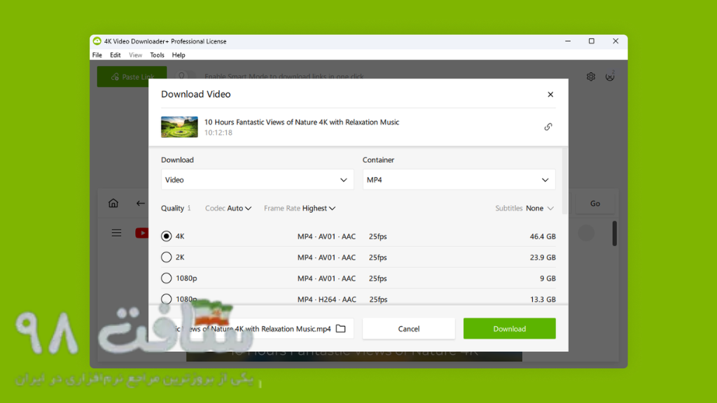 4k video downloader plus Free Download