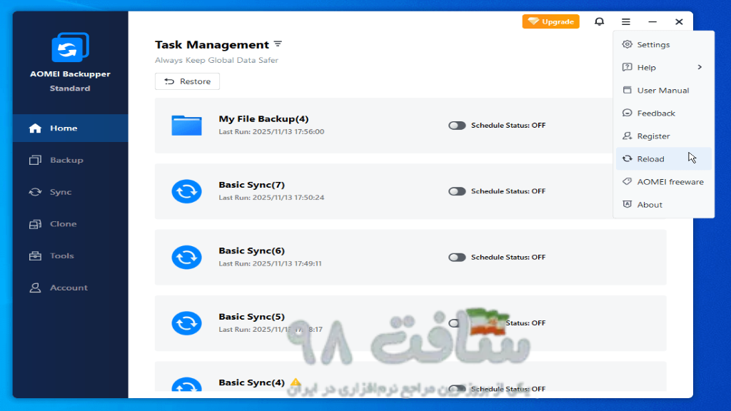 AOMEI Backupper Pro Full Download