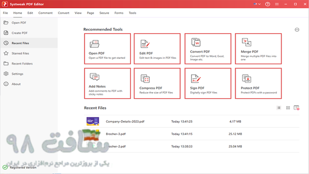 Systweak PDF Editor Free Download