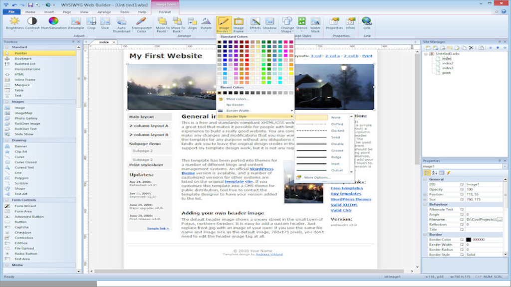 WYSIWYG Web Builder Free Download