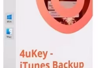 دانلود 4uKey iTunes Backup – نرم افزار بازیابی اطلاعات برای ویندوز