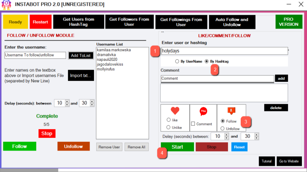 Instabot Pro Free Download